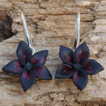 Night lilies series - earrings